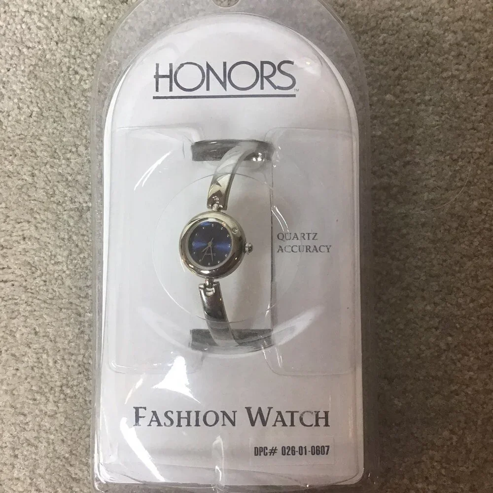 Honors Fashion Bracelet Watch Blue Face New